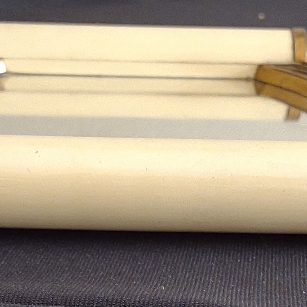Art Deco 1930s Mirrored Brass and Lacquered Wood Tray - Picture 5 of 11